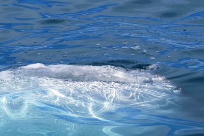 Full frame shot of sea water