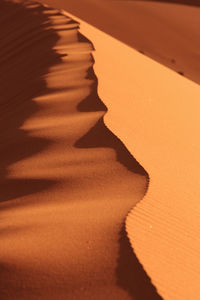 Extreme close up of empty road