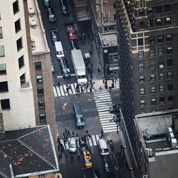 View of buildings in city