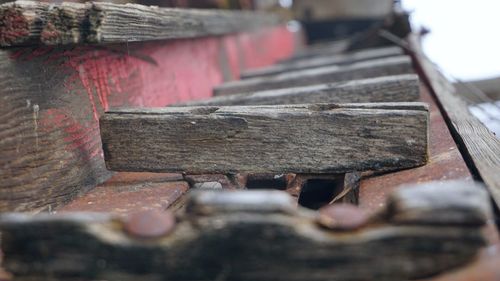 Close up of piano