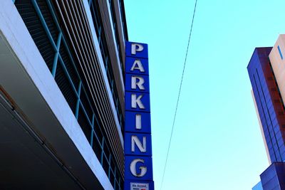 Low angle view of modern building