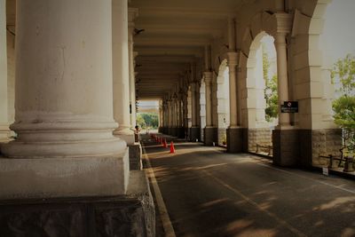 Corridor of historic building