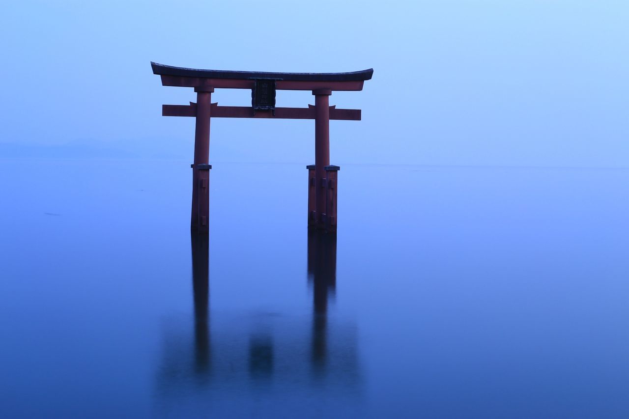 water, waterfront, sea, no people, outdoors, tranquility, nature, tranquil scene, blue, scenics, day, horizon over water, clear sky, beauty in nature, sky