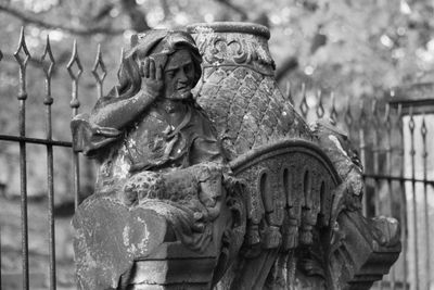 Statue of cemetery