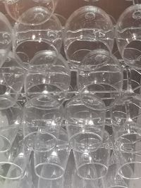 Full frame shot of glass table