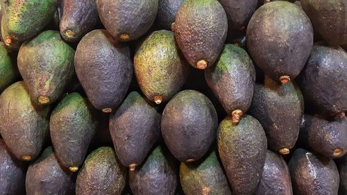 Full frame shot of fruits for sale at market stall