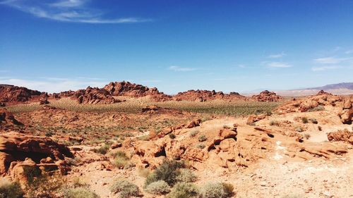 Panoramic view of landscape against sky