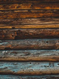 Full frame shot of weathered wood