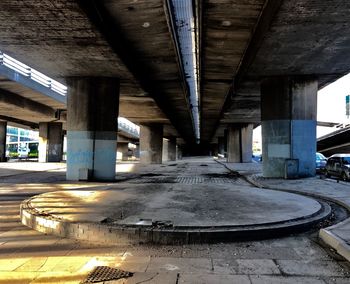 Interior of bridge