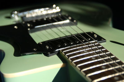 Close-up of guitar