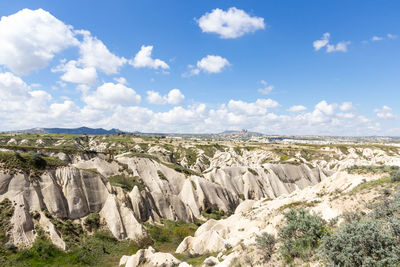 Panoramic view of landscape against sky