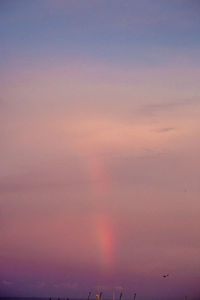 Full frame shot of sky during sunset