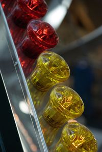 Close-up of glass bottle