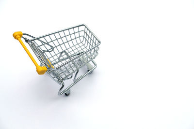 Close-up of electric lamp against white background