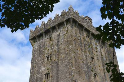 Low angle view of building against sky