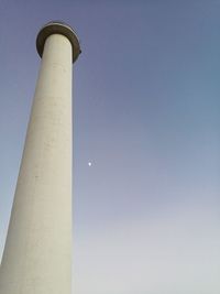 Low angle view of built structure against clear sky