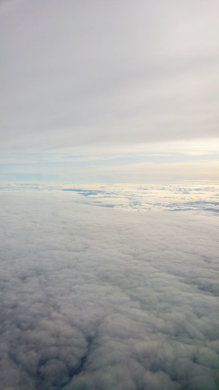 AERIAL VIEW OF CLOUDSCAPE