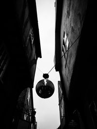 Low angle view of building against sky