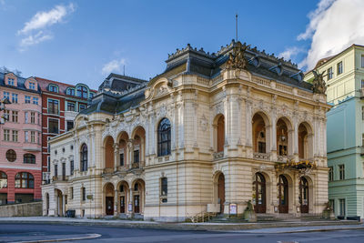 View of historical building in city