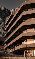 Low angle view of building against sky