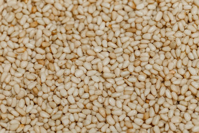 Full frame shot of beans for sale at market