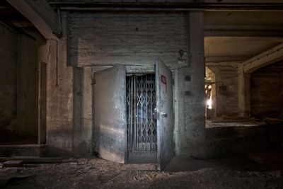 View of corridor of building