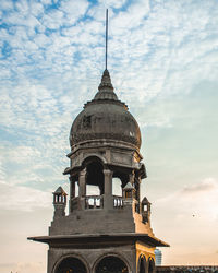 Low angle view of historical building against sky