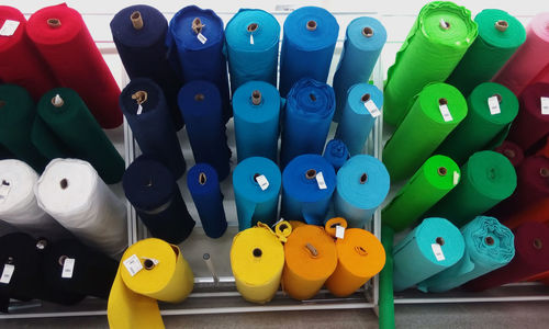 Close-up of multi colored toys