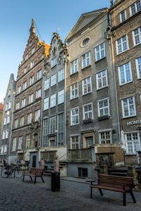 Low angle view of building against sky
