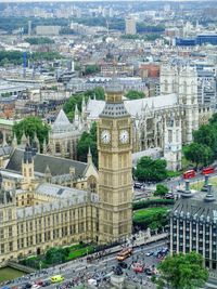 View of big ben in london