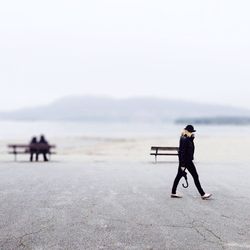 Full length of young woman