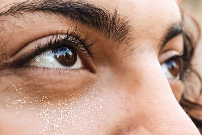 Close-up portrait of a eye