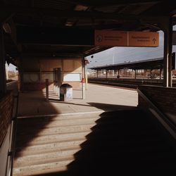 Empty benches in the dark