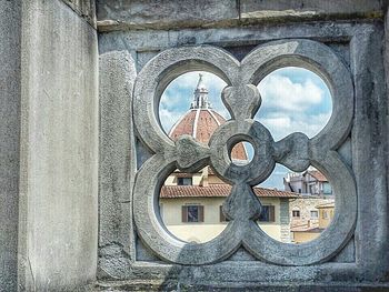 Low angle view of church