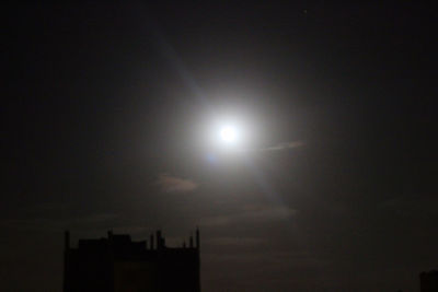 Scenic view of moon at night