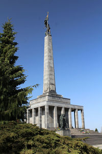 Slaving, the memorial of ww2 in bratislava 