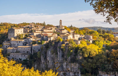 Balazuc village, recognized as historical heritage