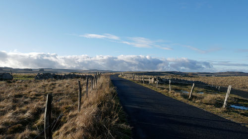 Panoramic view of landscape against sky