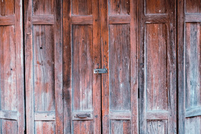 Old wooden door background