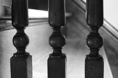 Low angle view of columns