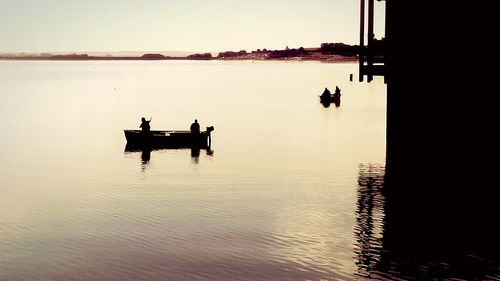 Boat in sea