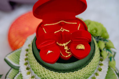Close-up of red roses