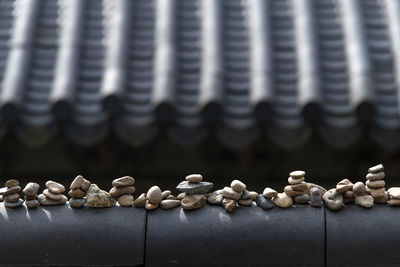 Close-up of candies on table