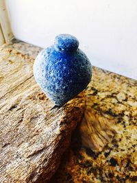 Close-up of blue bread