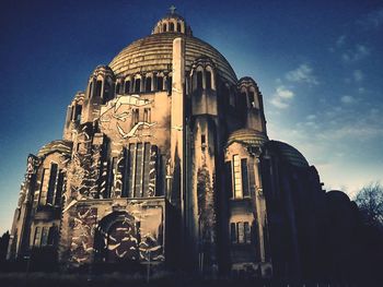 Low angle view of a temple