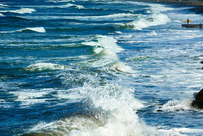 Scenic view of sea