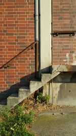 Entrance of building