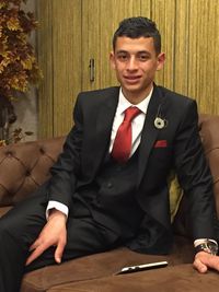 Portrait of young man