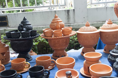 View of various displayed for sale