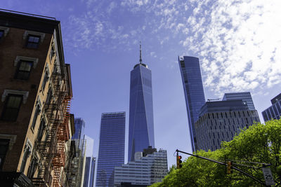 One world trade as seen from tribeca